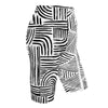 JAY BIKER SHORTS - BLACK & WHITE