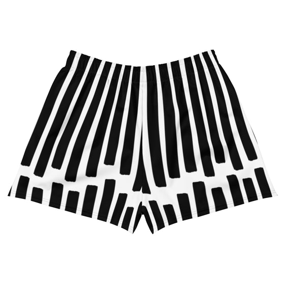 VONNE SHORTS - BLACK & WHITE