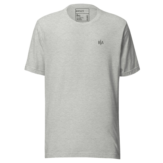 CONNIE EMBROIDERED T-SHIRT - BLACK LOGO