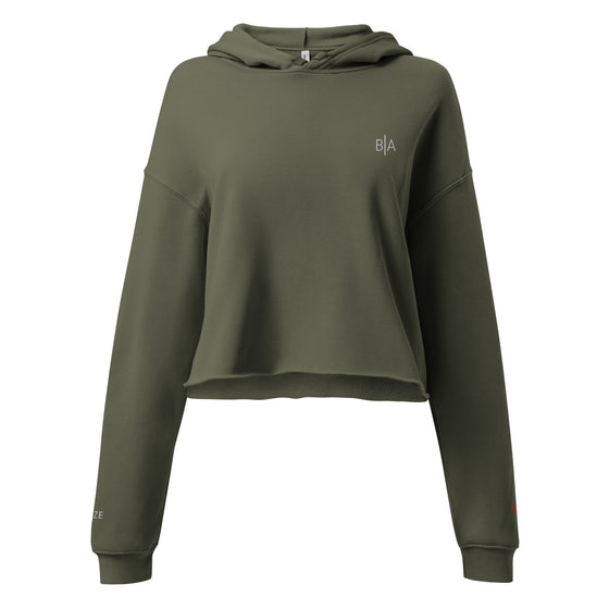 B|A CROP TOP HOODIE